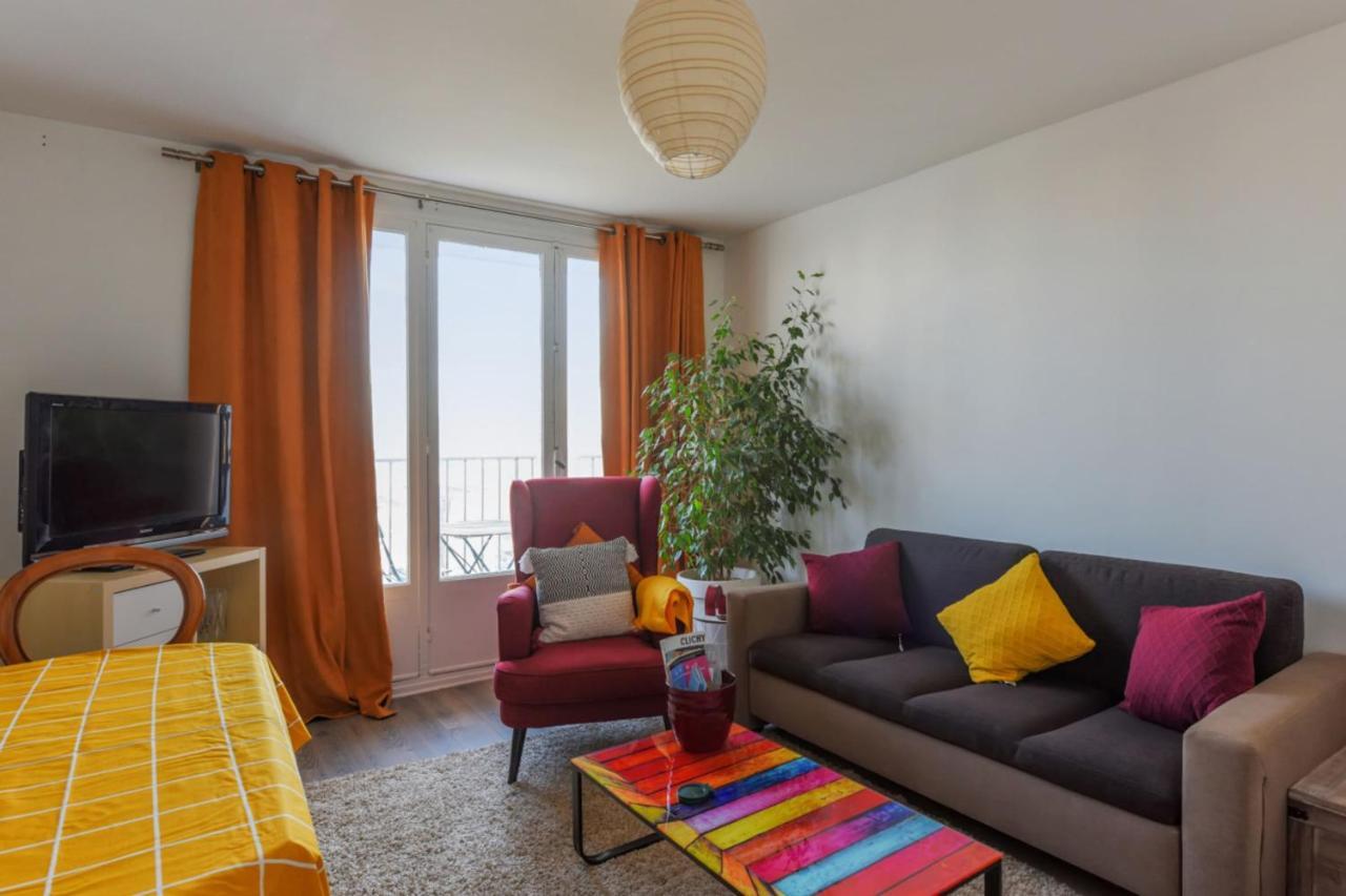 Appartement Jaures Vue Sur La Seine - Welkeys Clichy Exterior foto